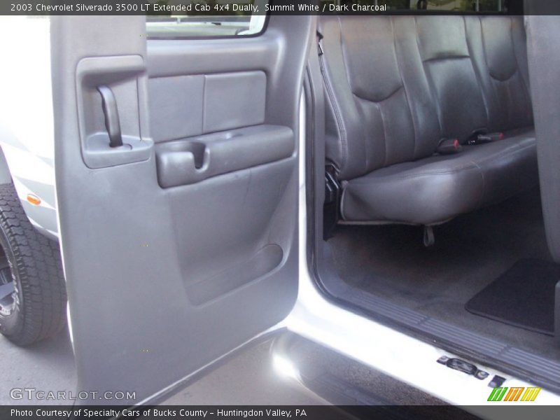Summit White / Dark Charcoal 2003 Chevrolet Silverado 3500 LT Extended Cab 4x4 Dually