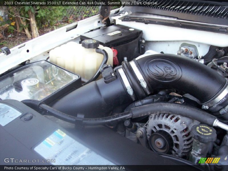  2003 Silverado 3500 LT Extended Cab 4x4 Dually Engine - 6.6 Liter OHV 32-Valve Duramax Turbo-Diesel V8