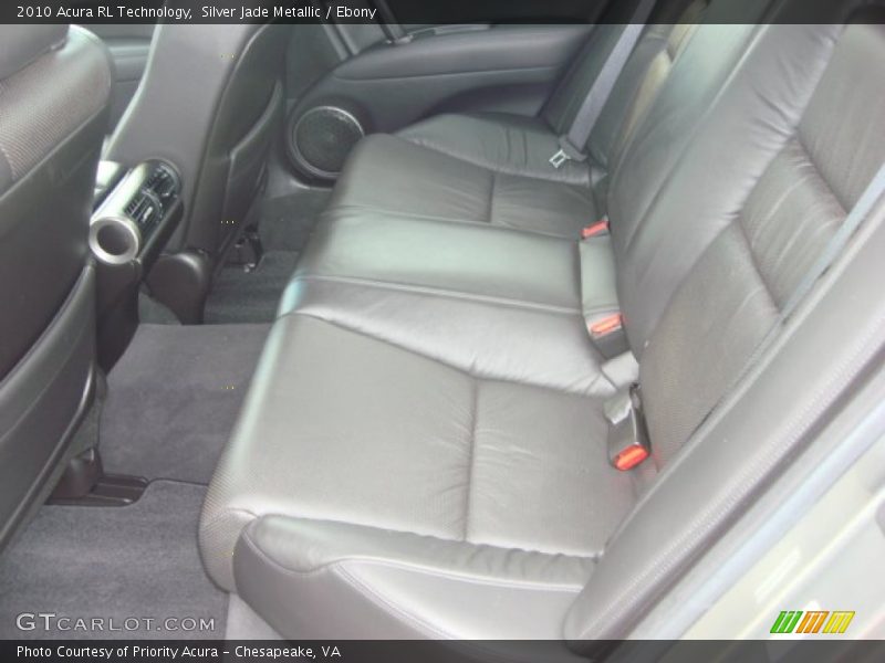  2010 RL Technology Ebony Interior