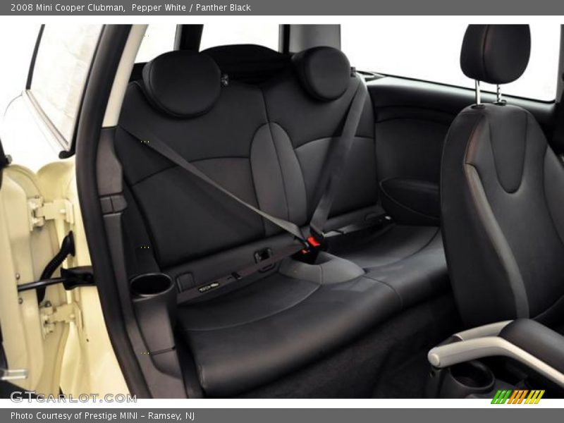 Pepper White / Panther Black 2008 Mini Cooper Clubman