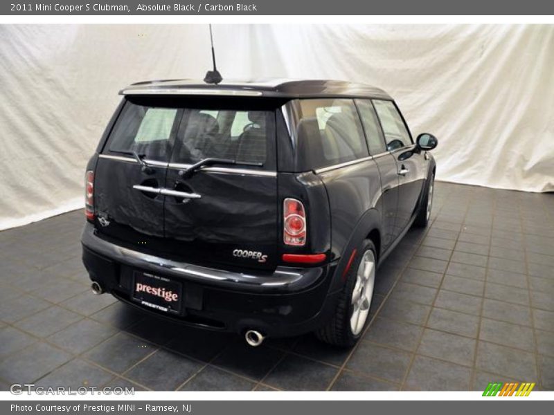 Absolute Black / Carbon Black 2011 Mini Cooper S Clubman