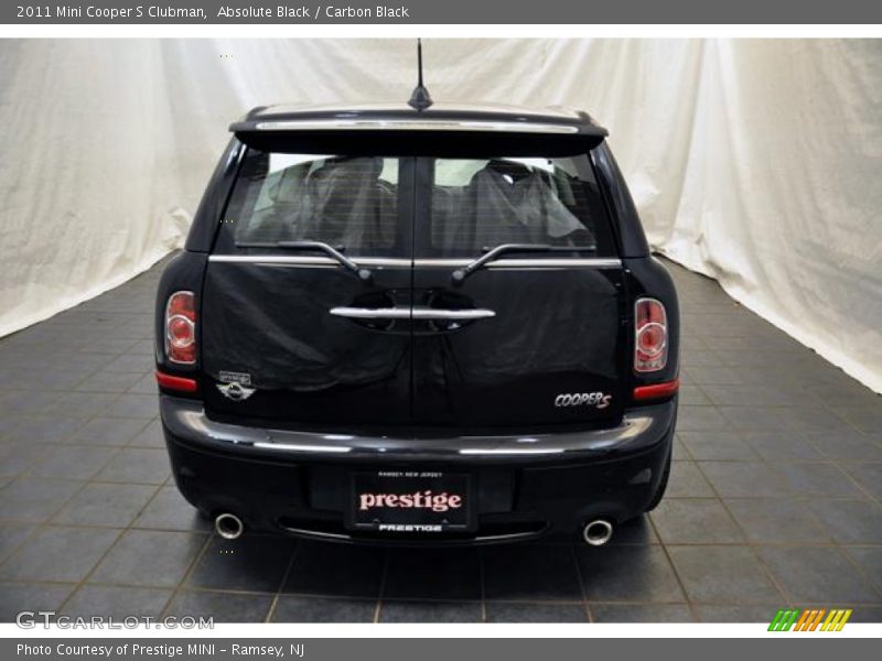 Absolute Black / Carbon Black 2011 Mini Cooper S Clubman