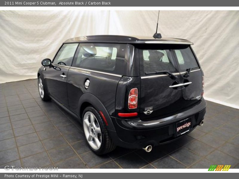 Absolute Black / Carbon Black 2011 Mini Cooper S Clubman