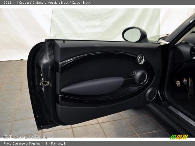 Absolute Black / Carbon Black 2011 Mini Cooper S Clubman