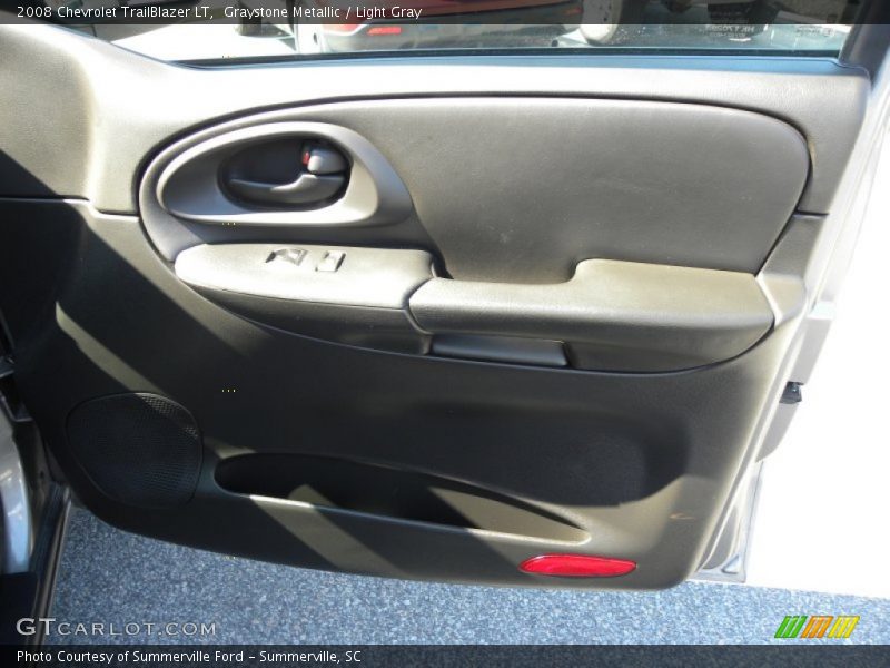 Graystone Metallic / Light Gray 2008 Chevrolet TrailBlazer LT
