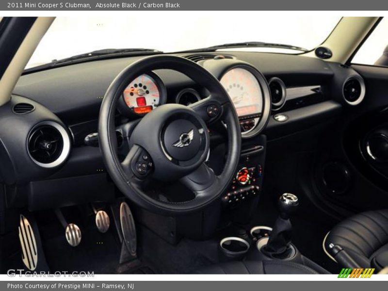 Absolute Black / Carbon Black 2011 Mini Cooper S Clubman