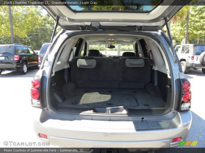 Graystone Metallic / Light Gray 2008 Chevrolet TrailBlazer LT