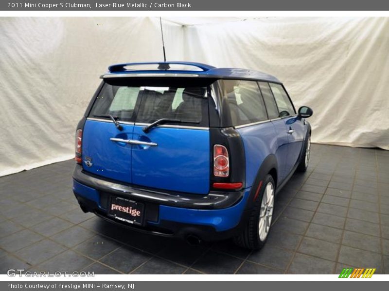 Laser Blue Metallic / Carbon Black 2011 Mini Cooper S Clubman