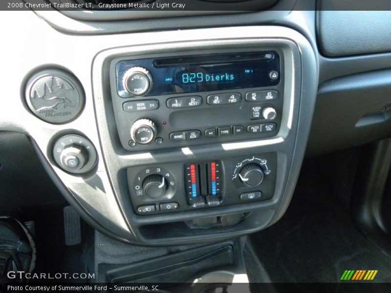 Graystone Metallic / Light Gray 2008 Chevrolet TrailBlazer LT