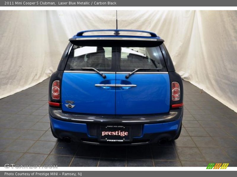 Laser Blue Metallic / Carbon Black 2011 Mini Cooper S Clubman