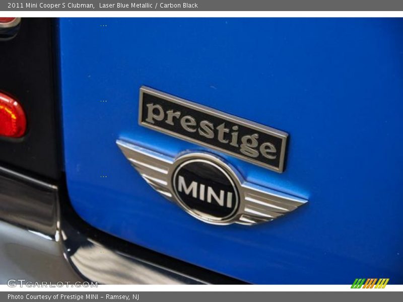 Laser Blue Metallic / Carbon Black 2011 Mini Cooper S Clubman