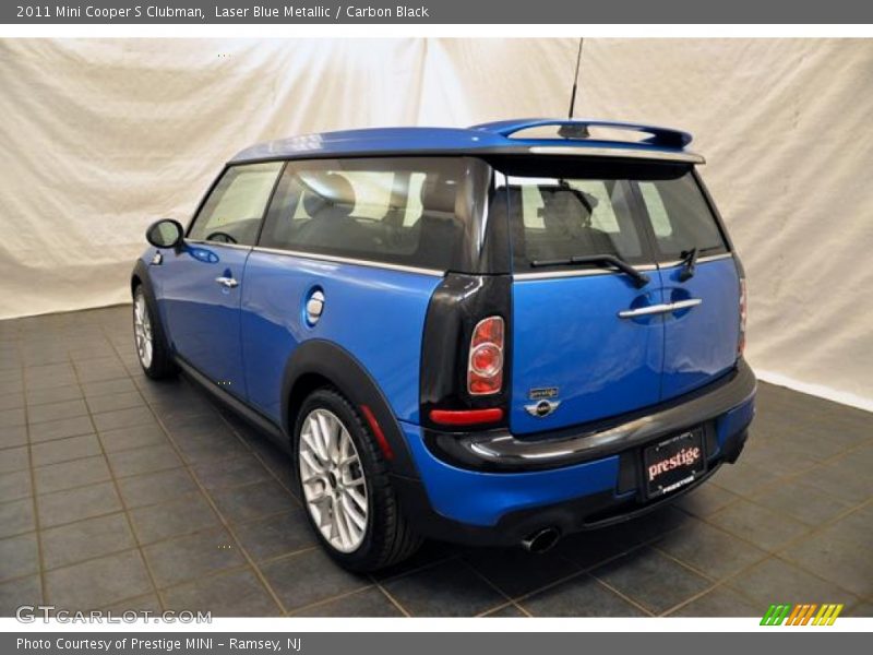 Laser Blue Metallic / Carbon Black 2011 Mini Cooper S Clubman
