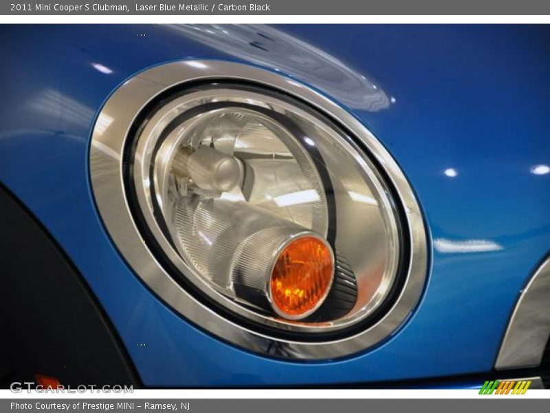 Laser Blue Metallic / Carbon Black 2011 Mini Cooper S Clubman