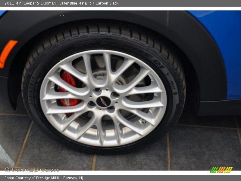Laser Blue Metallic / Carbon Black 2011 Mini Cooper S Clubman