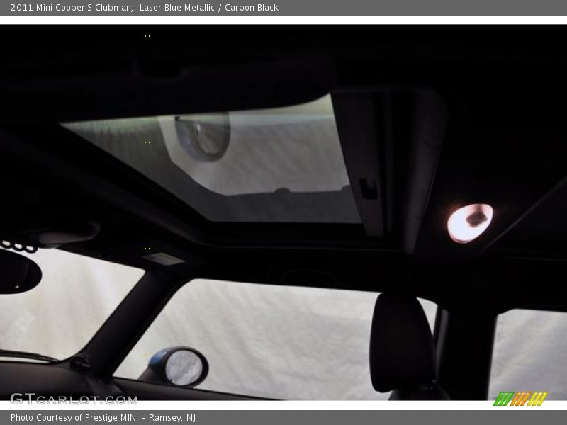 Laser Blue Metallic / Carbon Black 2011 Mini Cooper S Clubman