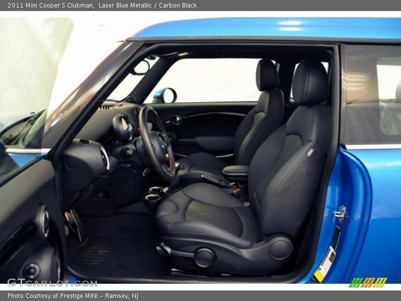  2011 Cooper S Clubman Carbon Black Interior