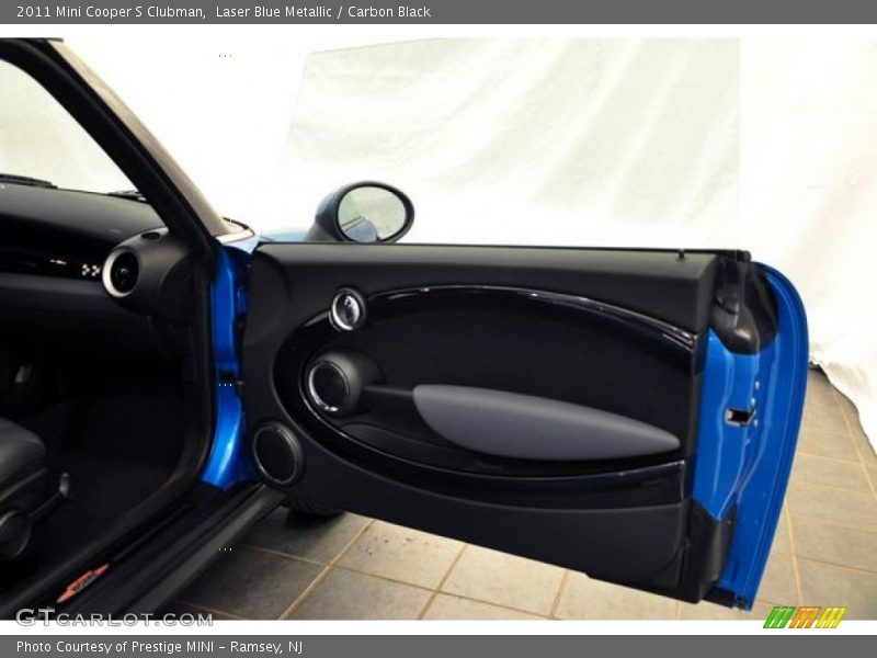 Laser Blue Metallic / Carbon Black 2011 Mini Cooper S Clubman