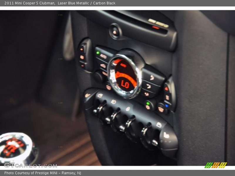 Laser Blue Metallic / Carbon Black 2011 Mini Cooper S Clubman