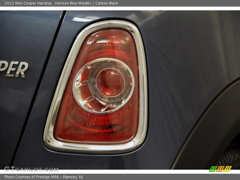 Horizon Blue Metallic / Carbon Black 2011 Mini Cooper Hardtop