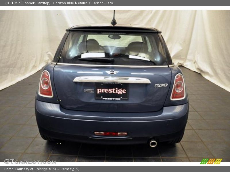 Horizon Blue Metallic / Carbon Black 2011 Mini Cooper Hardtop