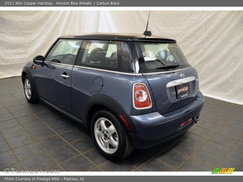 Horizon Blue Metallic / Carbon Black 2011 Mini Cooper Hardtop