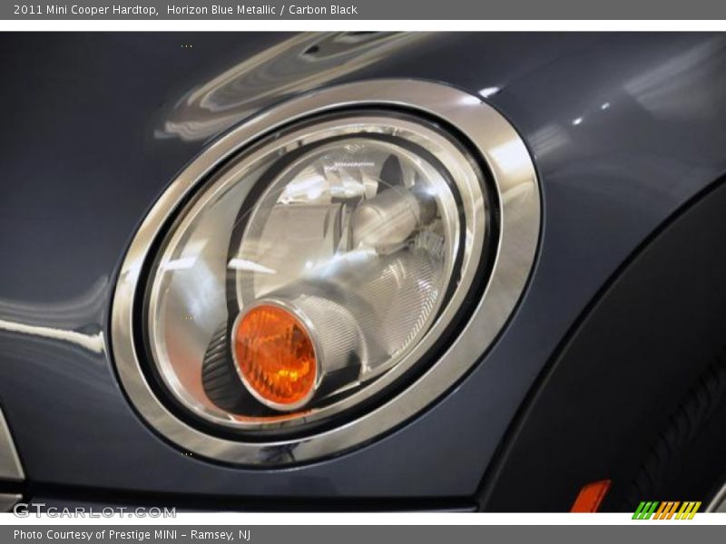 Horizon Blue Metallic / Carbon Black 2011 Mini Cooper Hardtop