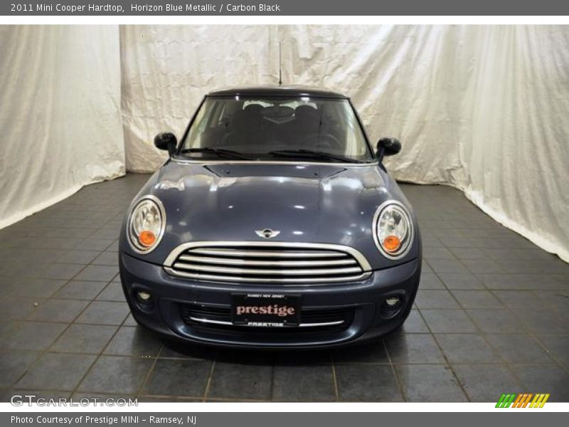 Horizon Blue Metallic / Carbon Black 2011 Mini Cooper Hardtop