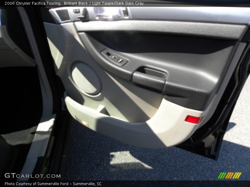 Brilliant Black / Light Taupe/Dark Slate Gray 2006 Chrysler Pacifica Touring