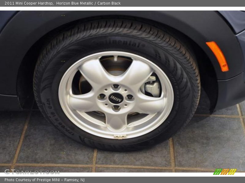 Horizon Blue Metallic / Carbon Black 2011 Mini Cooper Hardtop