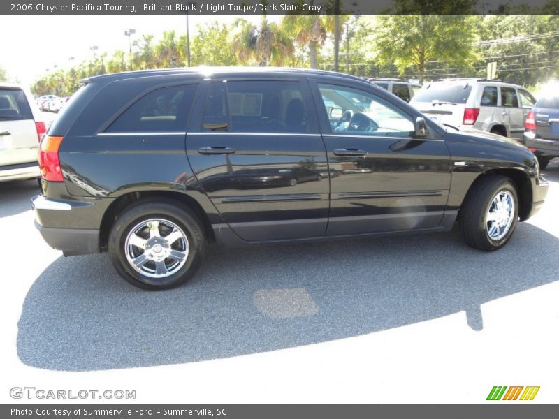 Brilliant Black / Light Taupe/Dark Slate Gray 2006 Chrysler Pacifica Touring
