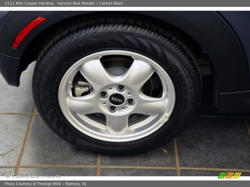 Horizon Blue Metallic / Carbon Black 2011 Mini Cooper Hardtop