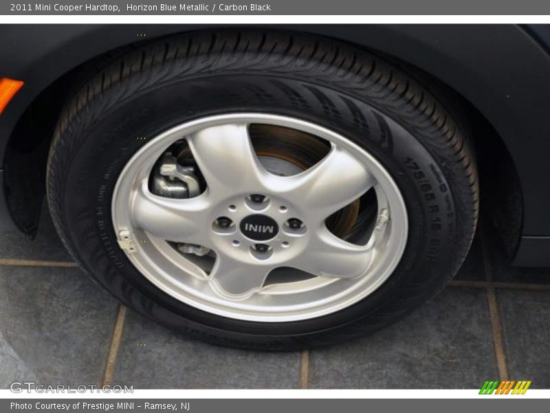 Horizon Blue Metallic / Carbon Black 2011 Mini Cooper Hardtop