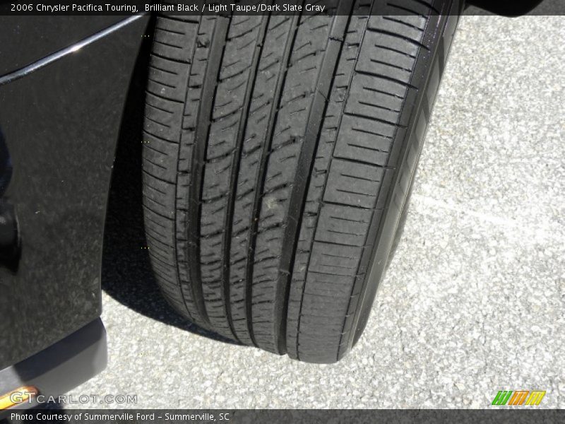 Brilliant Black / Light Taupe/Dark Slate Gray 2006 Chrysler Pacifica Touring