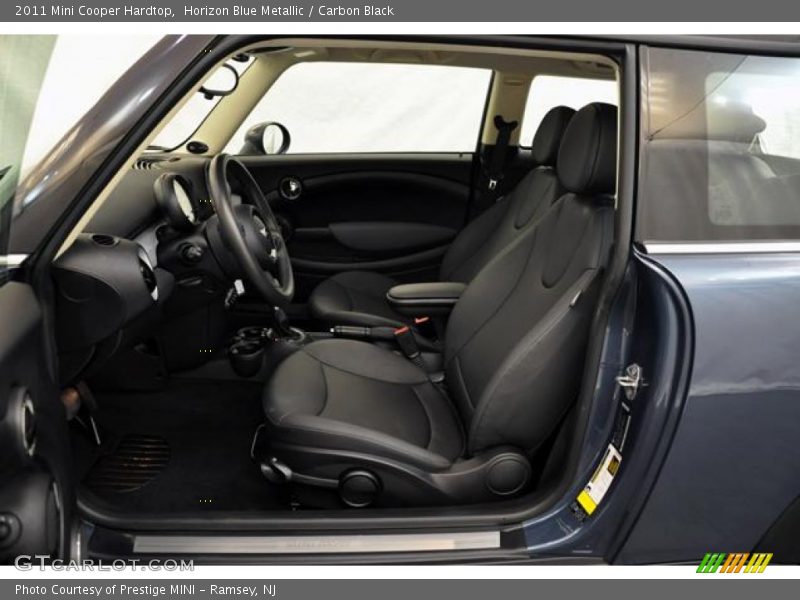 Horizon Blue Metallic / Carbon Black 2011 Mini Cooper Hardtop