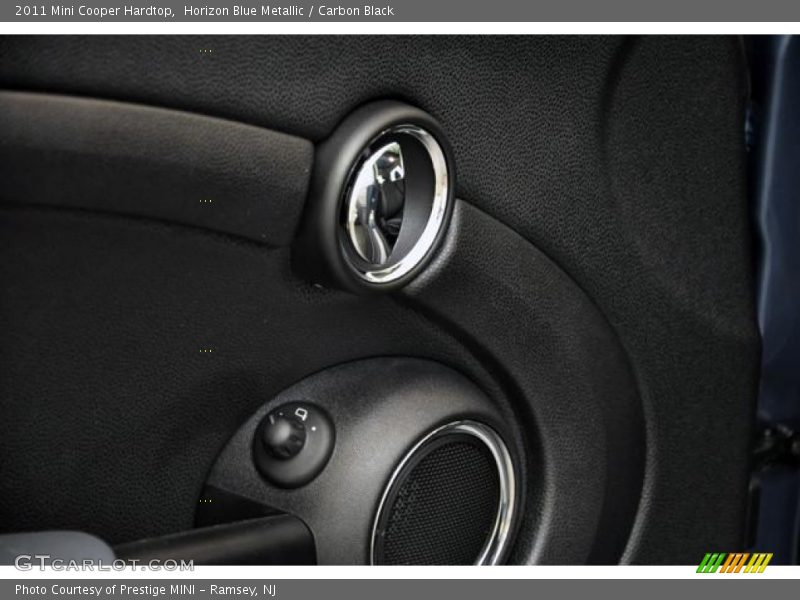 Horizon Blue Metallic / Carbon Black 2011 Mini Cooper Hardtop