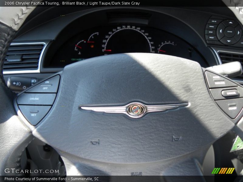 Brilliant Black / Light Taupe/Dark Slate Gray 2006 Chrysler Pacifica Touring