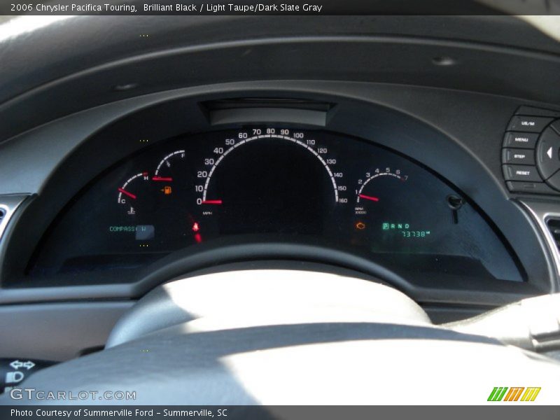Brilliant Black / Light Taupe/Dark Slate Gray 2006 Chrysler Pacifica Touring