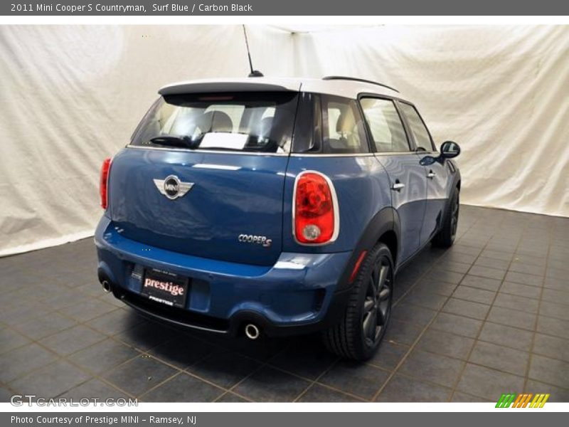 Surf Blue / Carbon Black 2011 Mini Cooper S Countryman