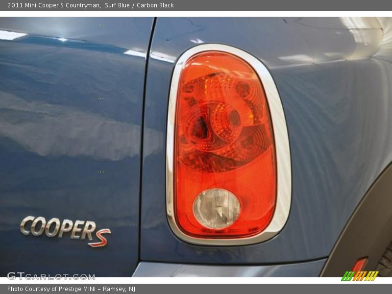 Surf Blue / Carbon Black 2011 Mini Cooper S Countryman