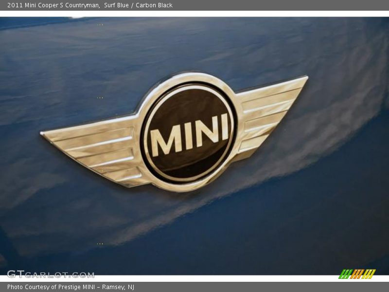 Surf Blue / Carbon Black 2011 Mini Cooper S Countryman