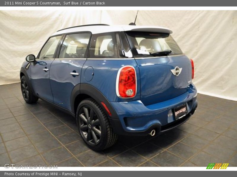 Surf Blue / Carbon Black 2011 Mini Cooper S Countryman