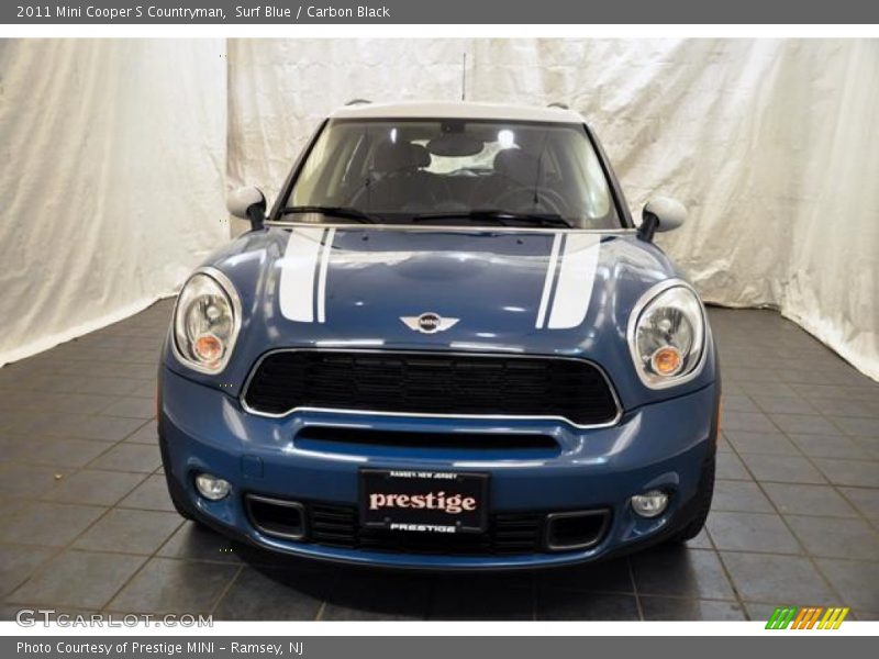 Surf Blue / Carbon Black 2011 Mini Cooper S Countryman