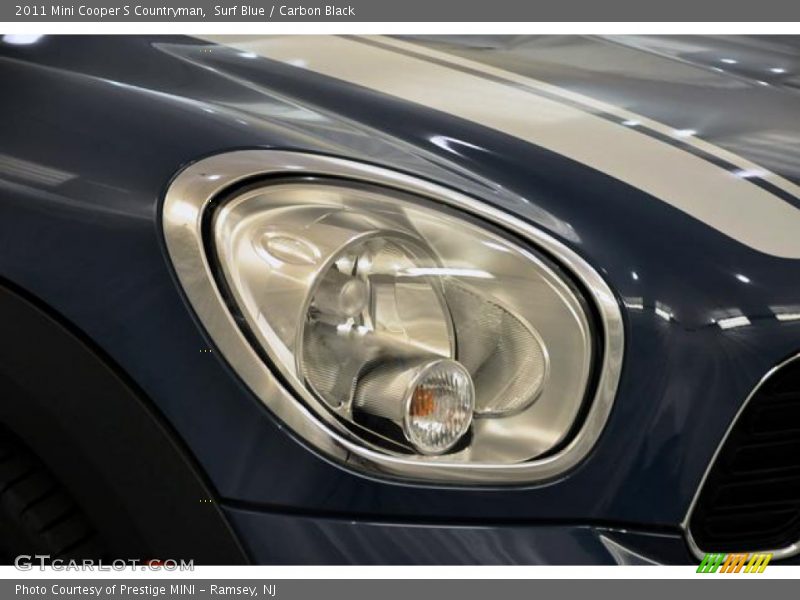 Surf Blue / Carbon Black 2011 Mini Cooper S Countryman
