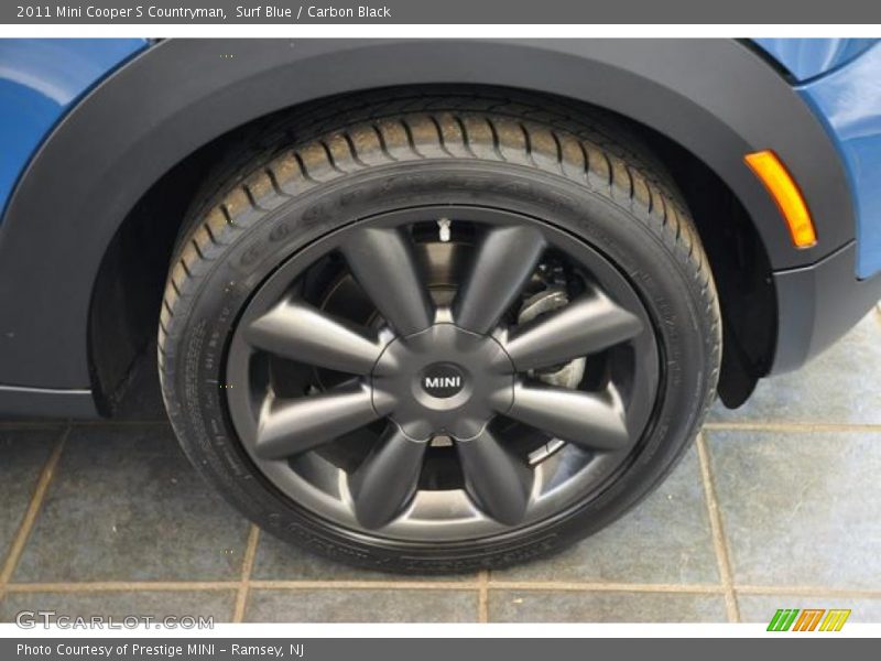 Surf Blue / Carbon Black 2011 Mini Cooper S Countryman
