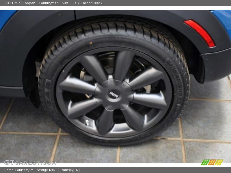 Surf Blue / Carbon Black 2011 Mini Cooper S Countryman