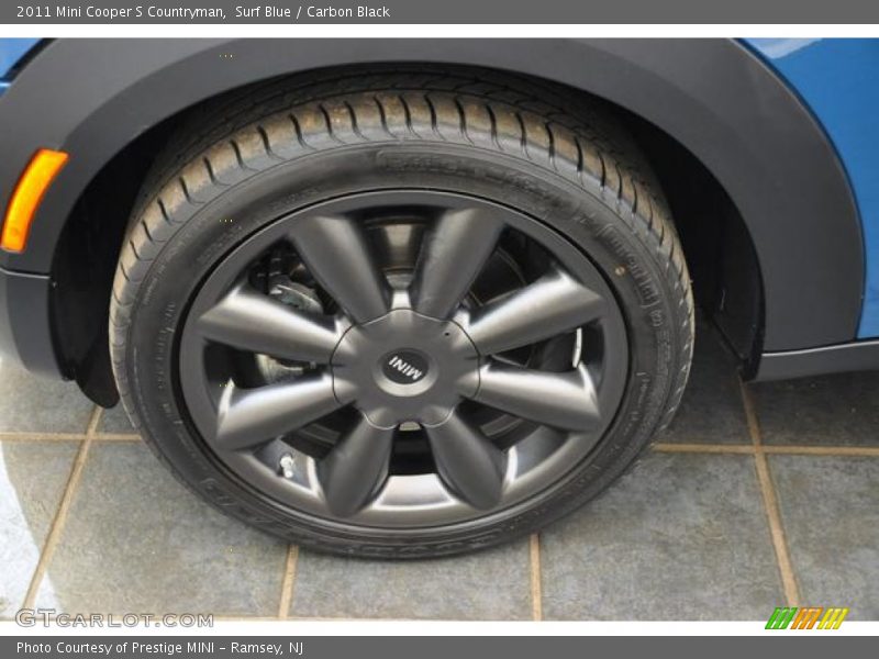 Surf Blue / Carbon Black 2011 Mini Cooper S Countryman