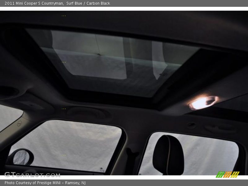 Surf Blue / Carbon Black 2011 Mini Cooper S Countryman
