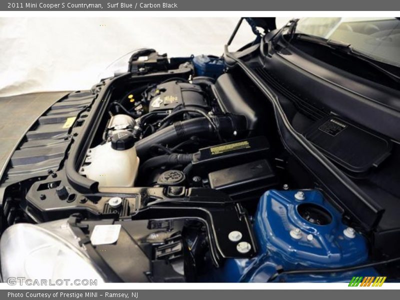 Surf Blue / Carbon Black 2011 Mini Cooper S Countryman