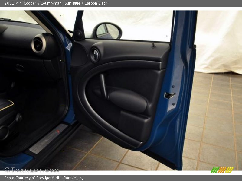 Surf Blue / Carbon Black 2011 Mini Cooper S Countryman