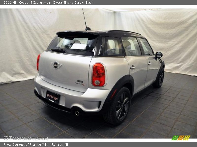 Crystal Silver / Carbon Black 2011 Mini Cooper S Countryman